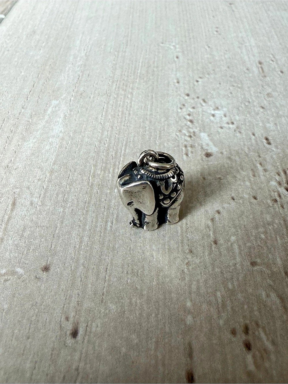 James Avery Charm Elephant Silver